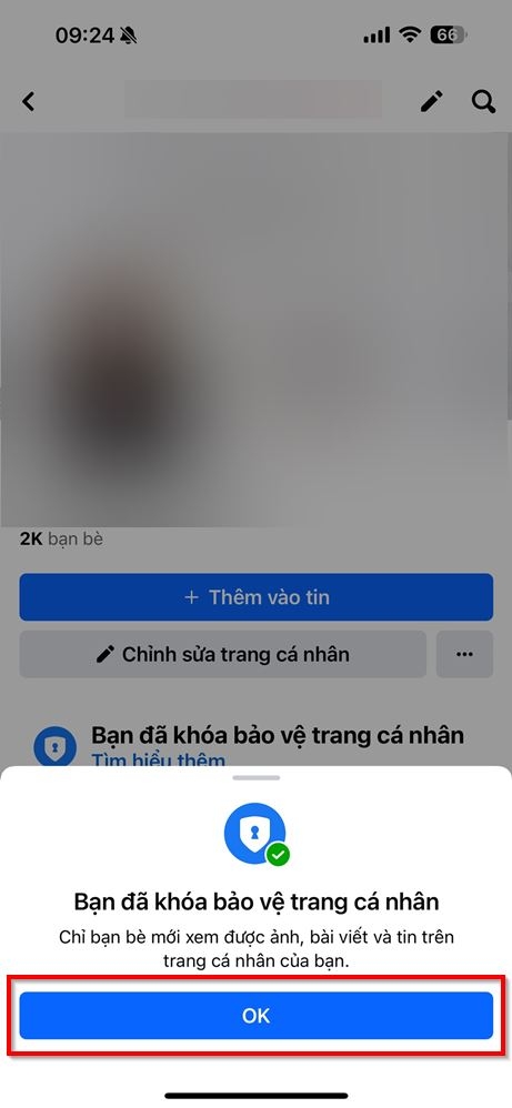 Hướng dẫn kích hoạt khóa bảo vệ trang cá nhân Facebook